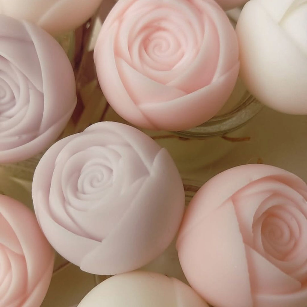 Vela Mini Bouquet Rosas
