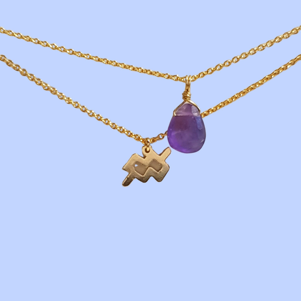 Collar Signo Acuario