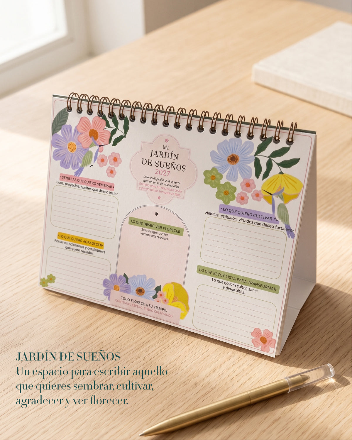 Calendario Florecer 2027