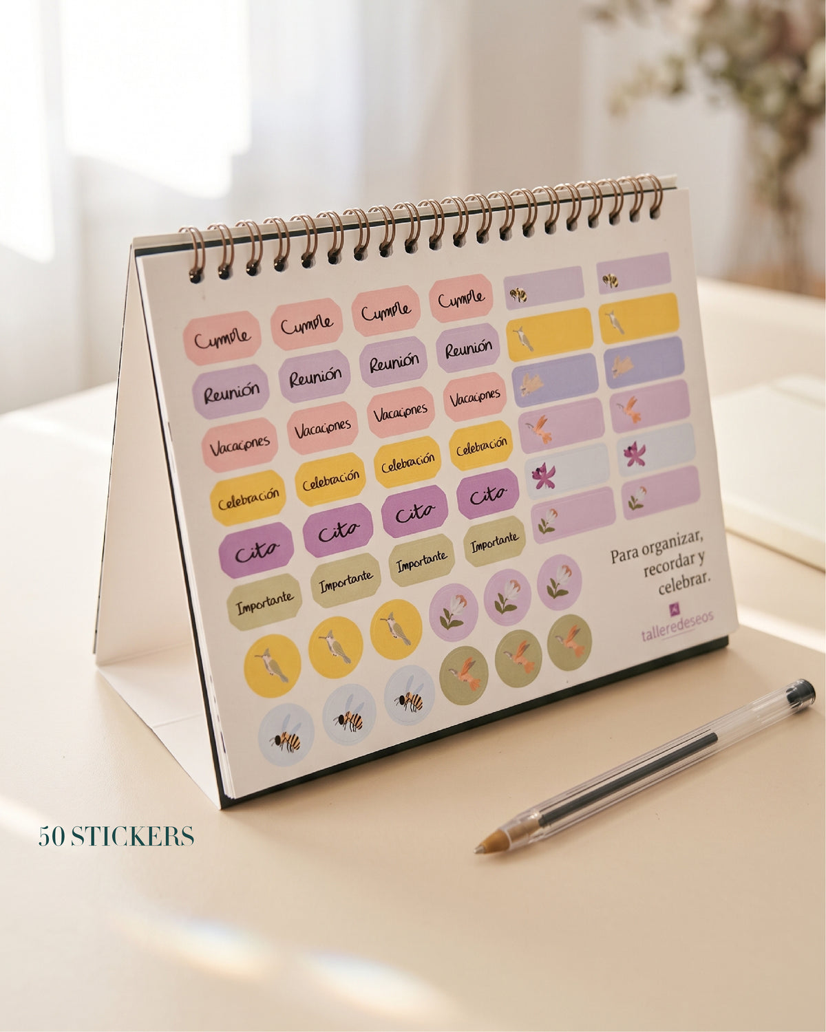 Calendario Florecer 2027