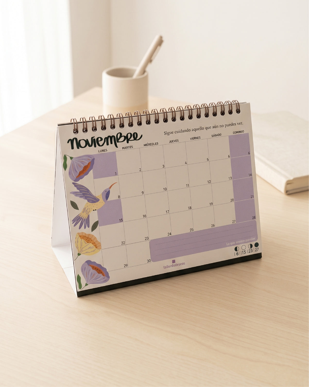 Calendario Florecer 2027