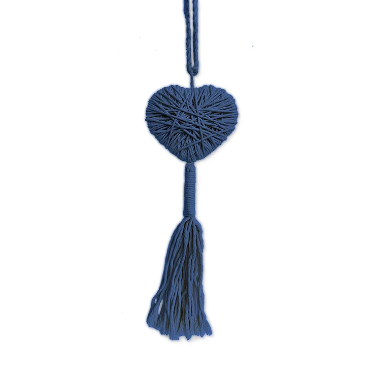 Corazón Decorativo Pequeño en Macramé