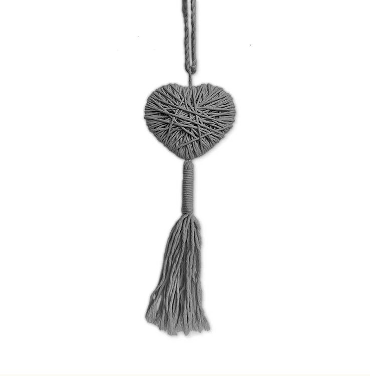 Corazón Decorativo Pequeño en Macramé