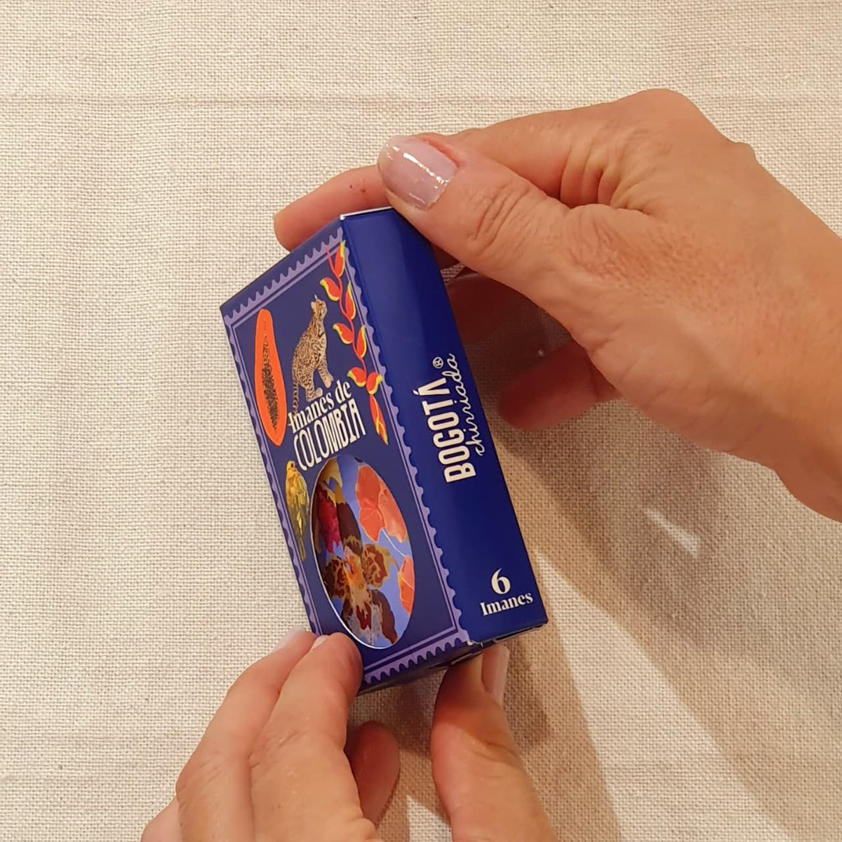 Caja De Imánes de Colombia x6