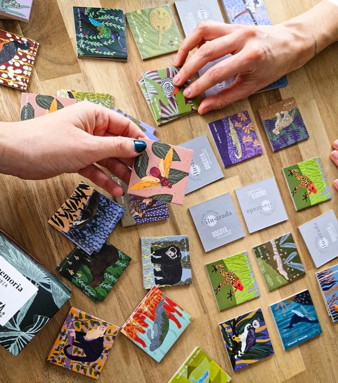 Juego de Memoria Animales de Colombia