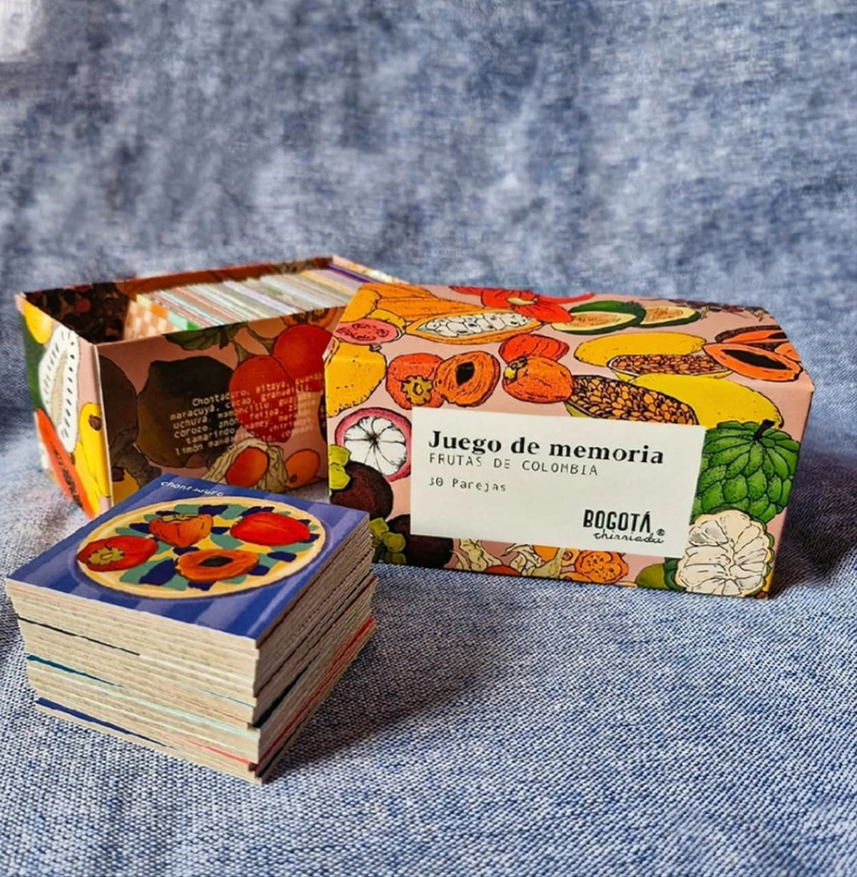 Juego de Memoria Frutas de Colombia