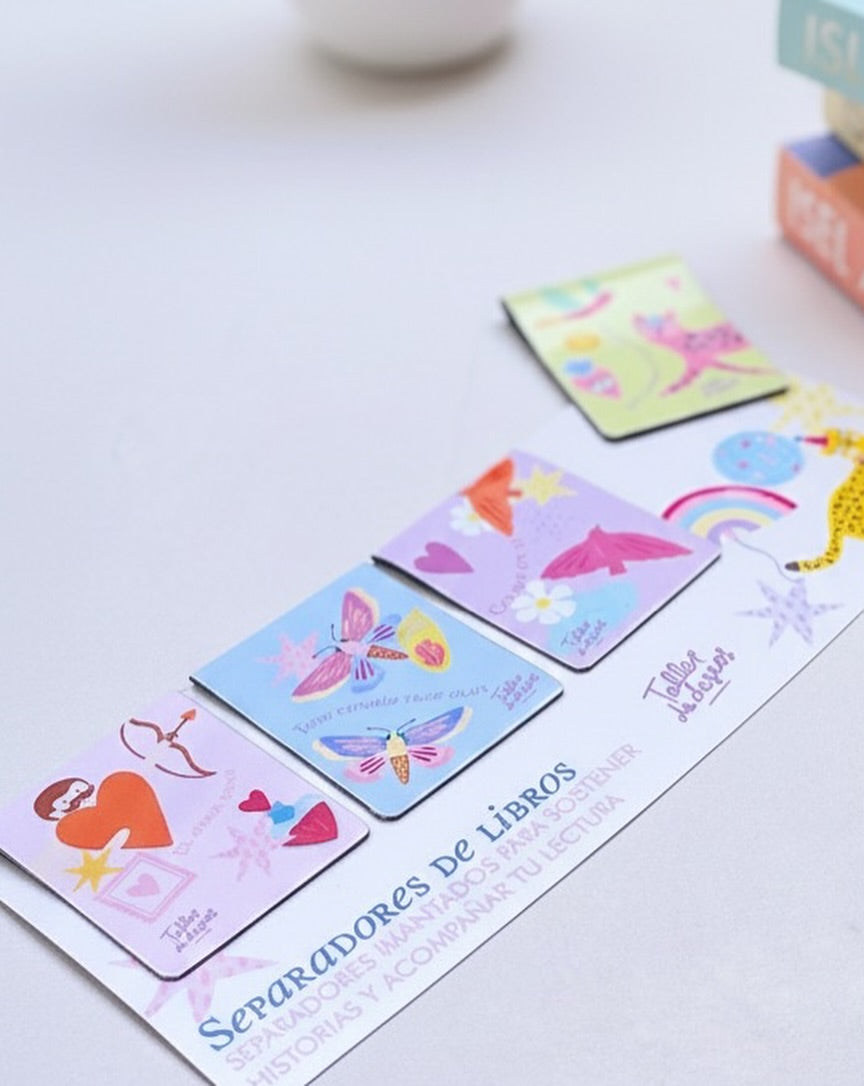 Separador de Libros Guardianes de Historias