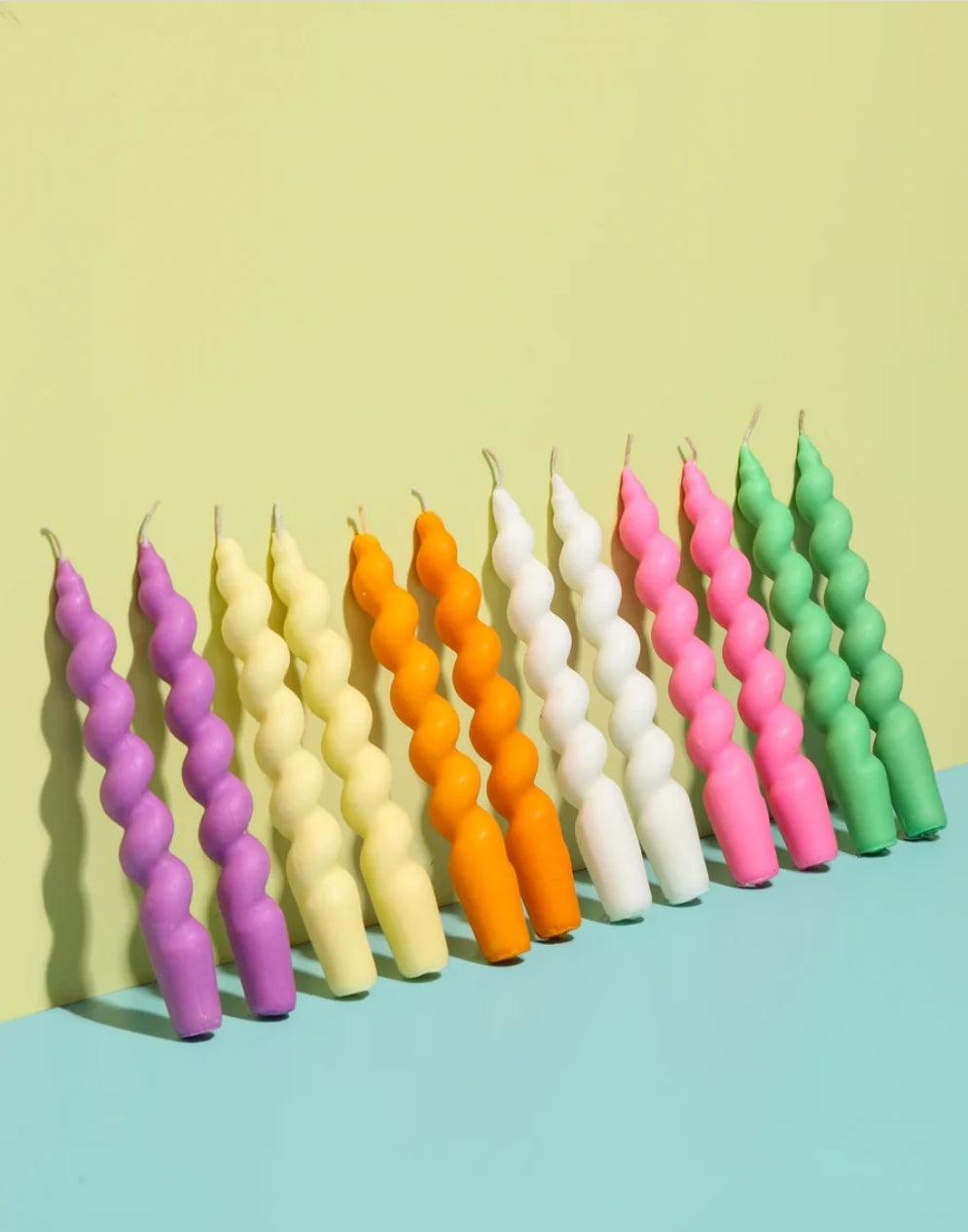 Set De Velas Espiral