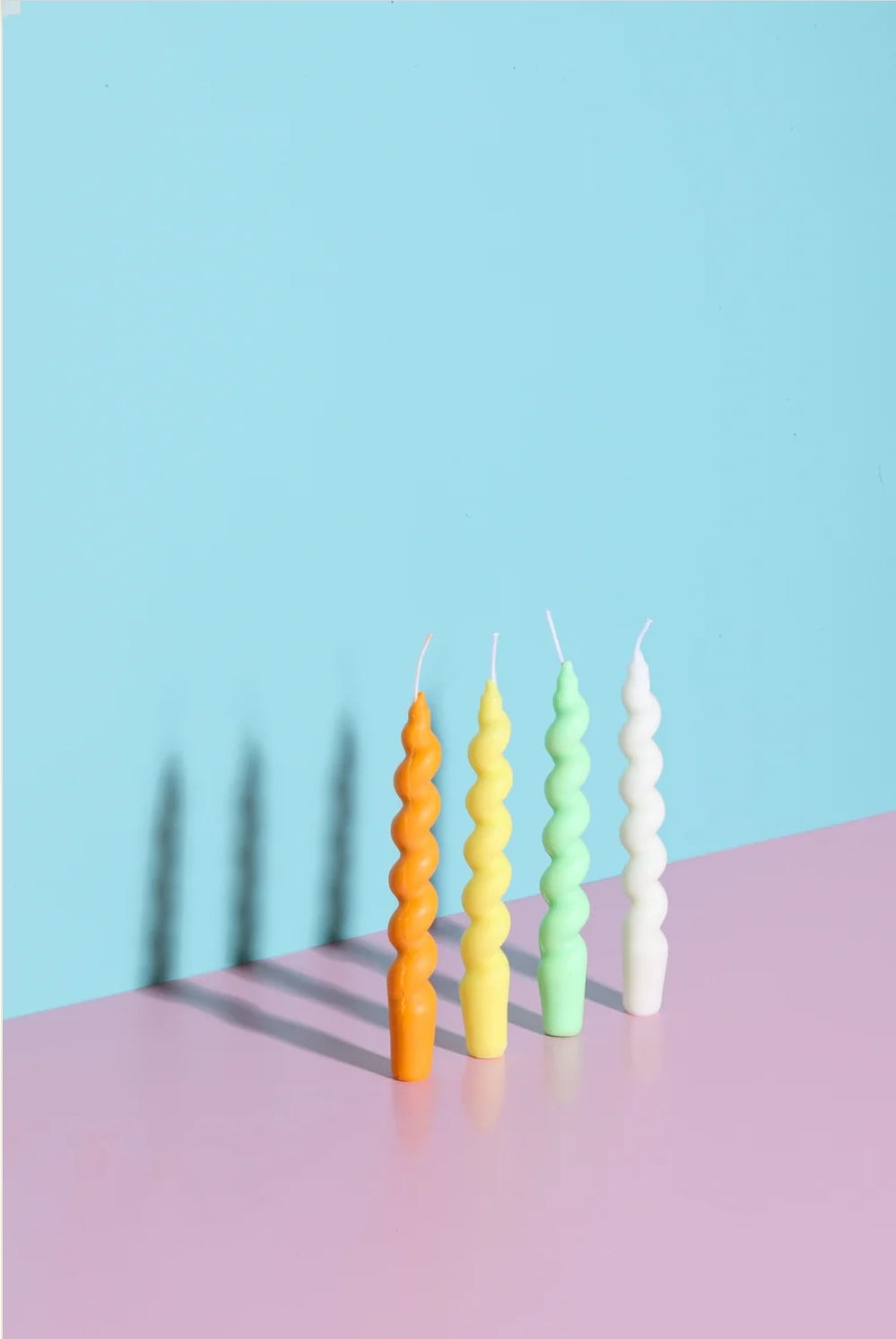 Set De Velas Espiral