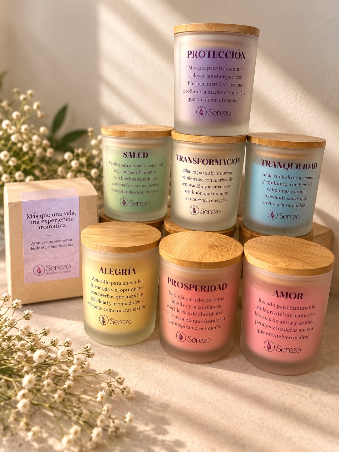 Vela Aromática con Propósito