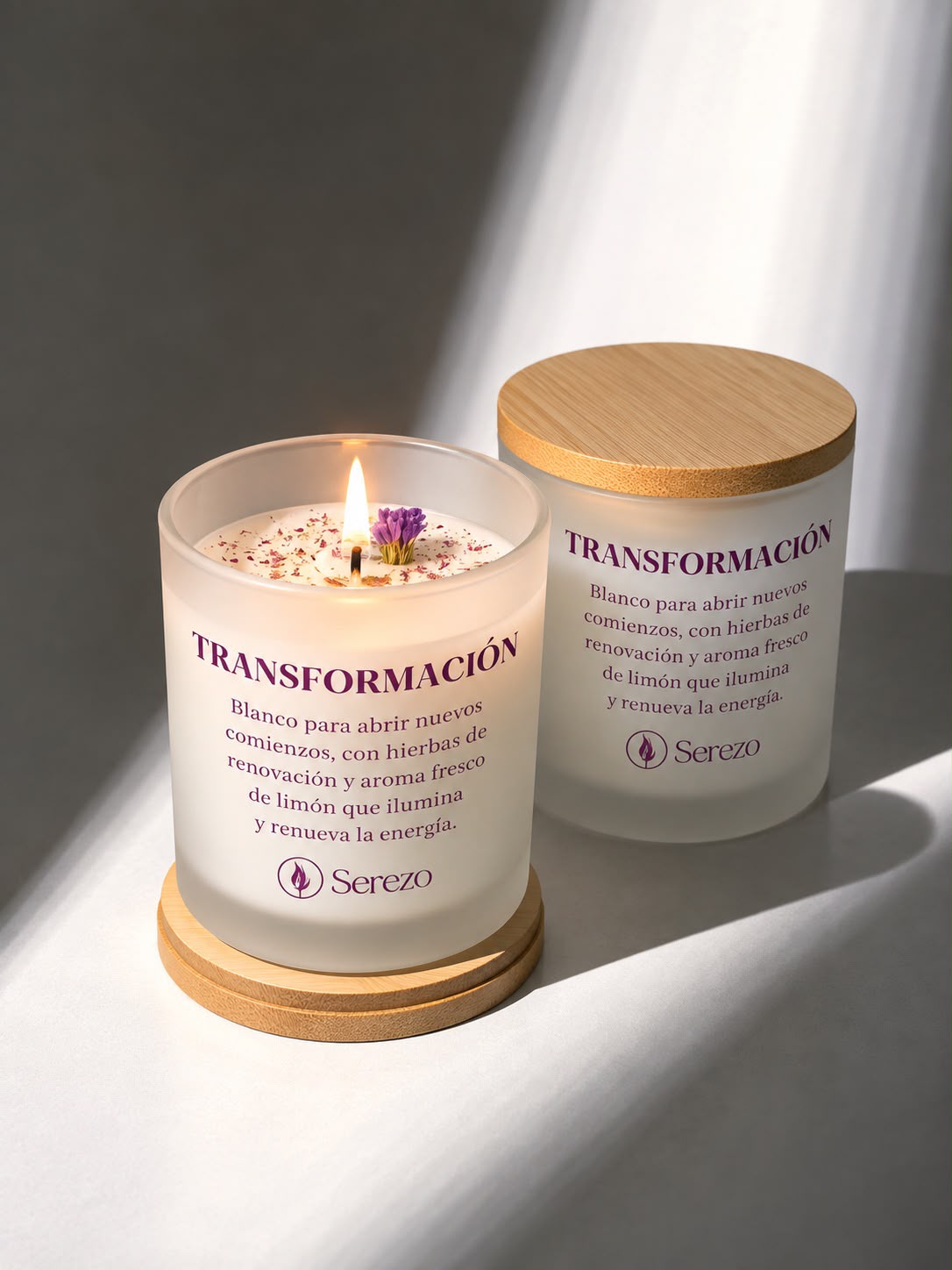 Vela Aromática Transformación