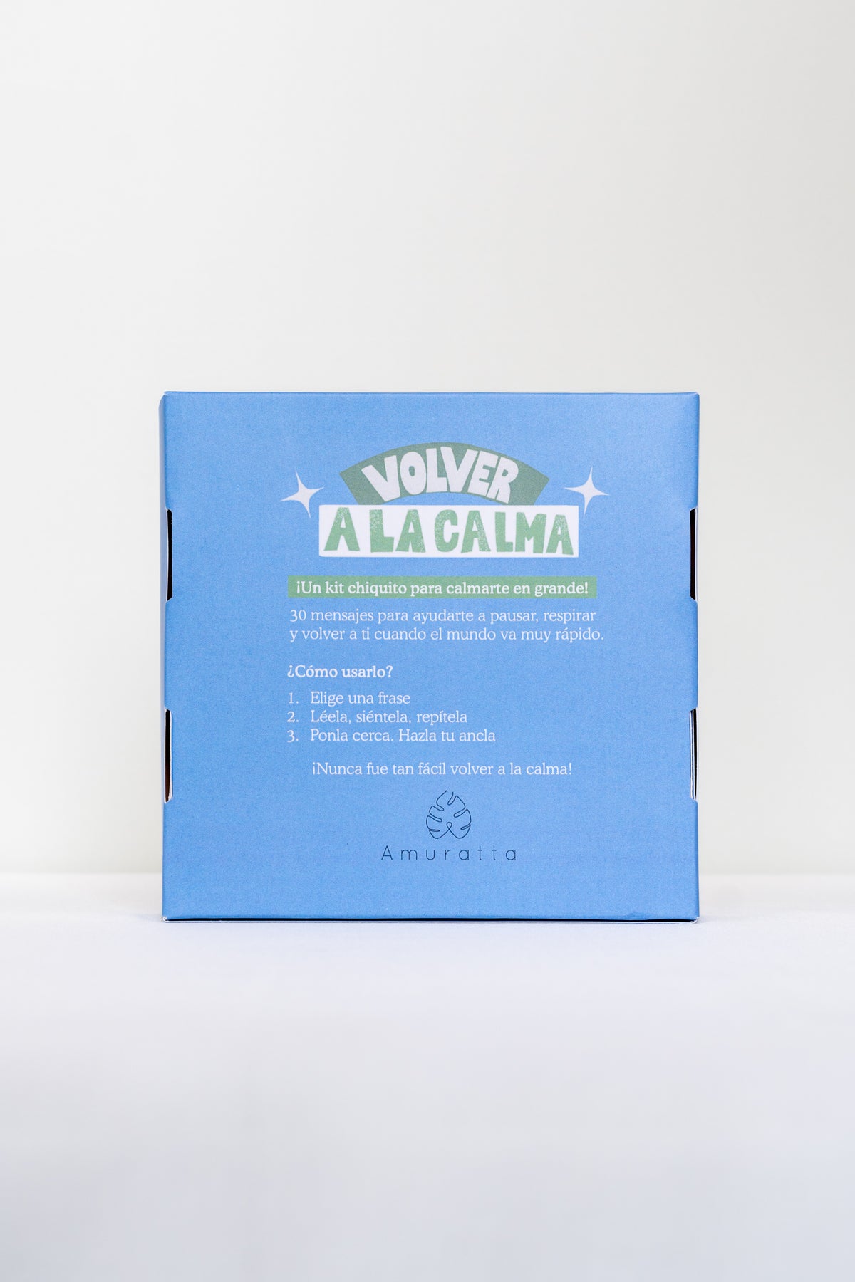 Cartas Volver a la Calma