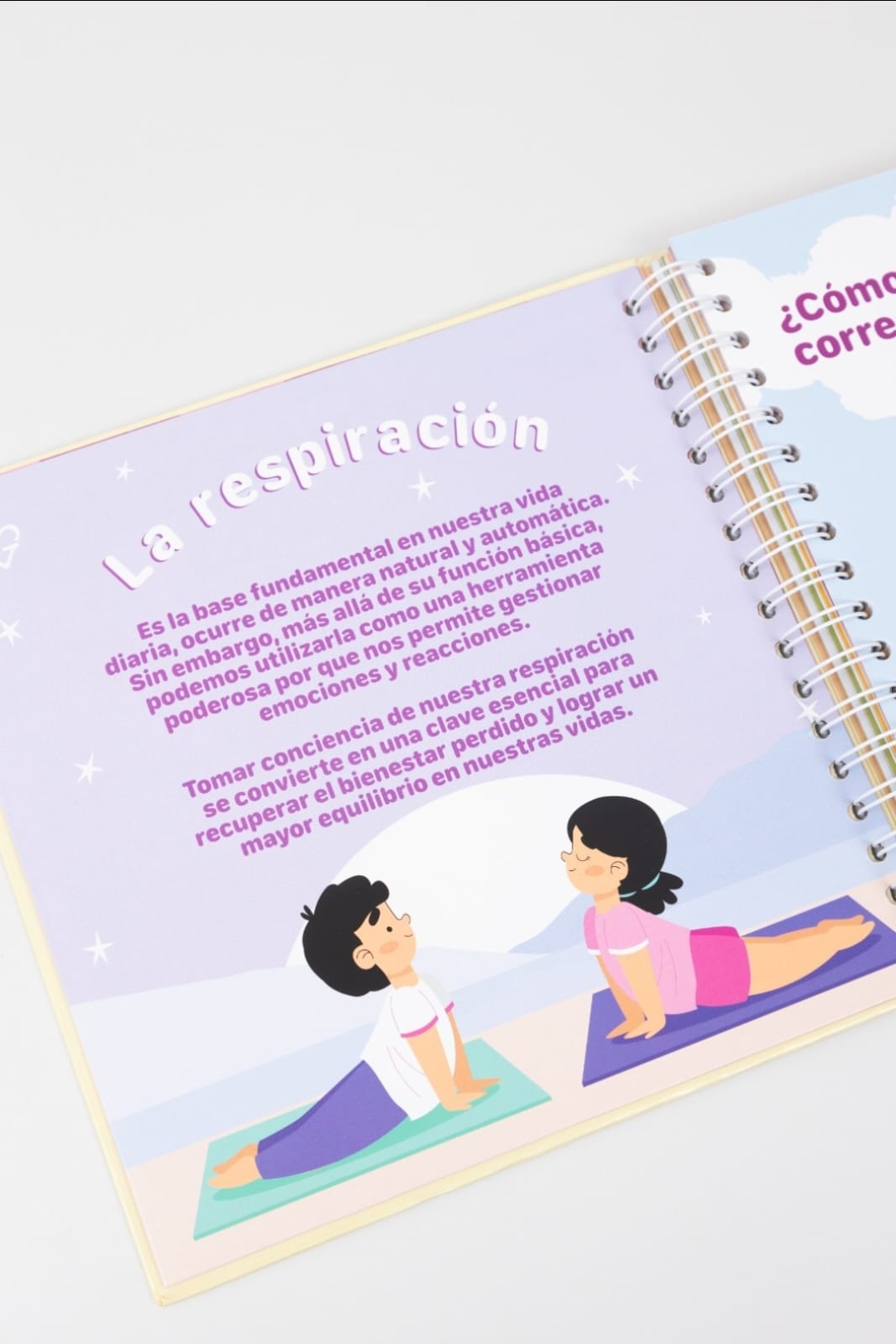 Yoga para Niños | Libro de yoga, respiración y bienestar emocional infantil