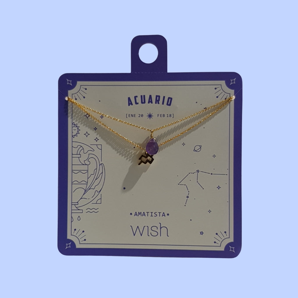 Collar Signo Acuario