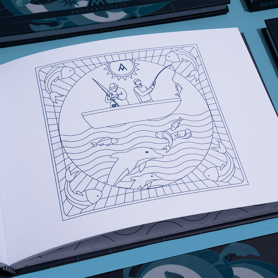 Libro Mandalas Para el Alma en el Mar