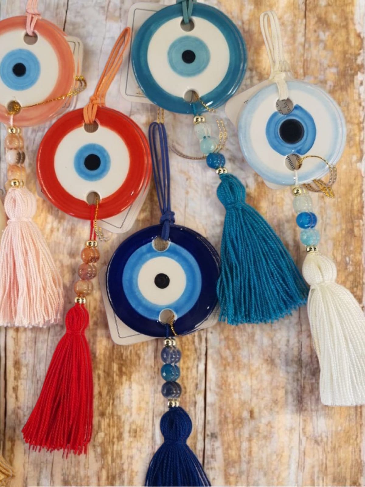 Ojo Turco Blanco Mini