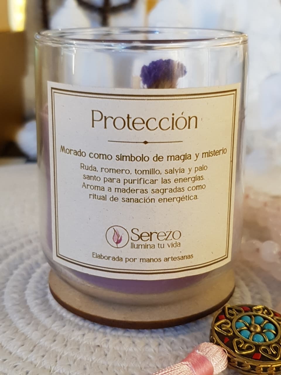 Vela Aromática Protección