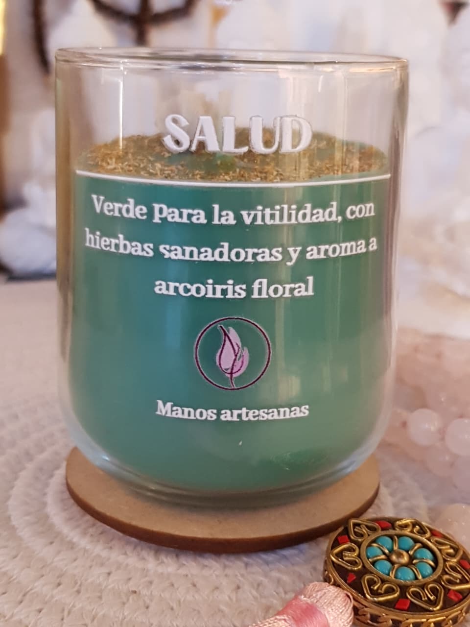 Vela Aromática Salud